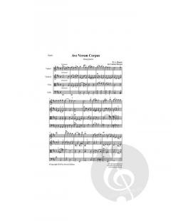 Ave Verum Corpus von Wolfgang Amadeus Mozart 