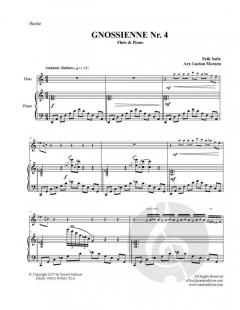 Gnossienne no. 4 von Erik Satie 