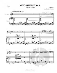 Gnossienne no. 4 von Erik Satie 