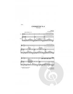 Gnossienne no. 4 von Erik Satie 