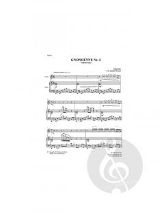 Gnossienne no. 4 von Erik Satie 