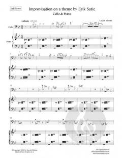 Improvisation on a theme by Erik Satie von Lucian Moraru 