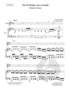 Nel profondo ciecco mondo von Antonio Vivaldi 