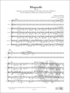Rhapsodie op. 53 von Johannes Brahms 