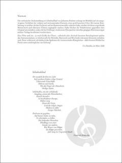 Schicksalslied op. 54 von Johannes Brahms 