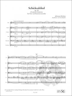 Schicksalslied op. 54 von Johannes Brahms 