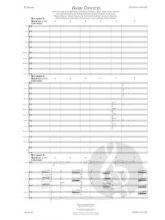Guitar Concerto von Jonathan Leshnoff 