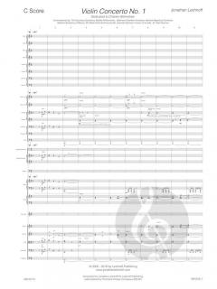 Violin Concerto No. 1 von Jonathan Leshnoff 