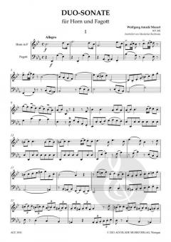 Sonate Es-Dur KV 292 von Wolfgang Amadeus Mozart 