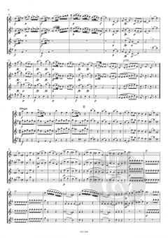 2 Saxophonquartette KV 159 & 160 von Wolfgang Amadeus Mozart 