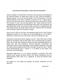 Klarinettenschule Bd. 2 von Ruth Sohrt im Alle Noten Shop kaufen