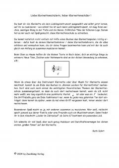 Klarinettenschule Bd. 1 von Ruth Sohrt im Alle Noten Shop kaufen