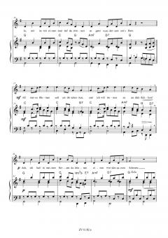 Ach, ich hab´ in meinem Herzen - Klavierstimme von Norbert Schultze im Alle Noten Shop kaufen