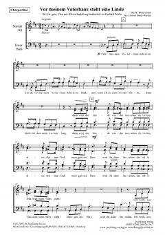 Vor meinem Vaterhaus steht eine Linde - Partitur von Robert Stolz 