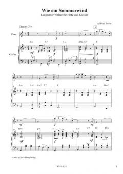 Wie ein Sommerwind von Altfried Beele 