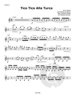 Tico Tico Alla Turca von Wolfgang Amadeus Mozart 