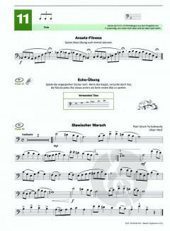 Hören, Lesen & Spielen 3 für Bariton/Euphonium in C (BC)