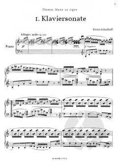 1. Klaviersonate WV 69 von Erwin Schulhoff im Alle Noten Shop kaufen