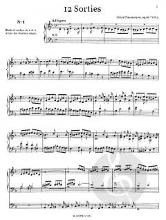 100 Pièces pour Grand Orgue op.66 Vol. 5 von Aloys Claussmann 