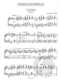 12 spanische Tänze für Klavier von Enrique Granados im Alle Noten Shop kaufen
