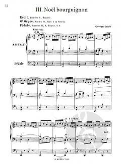 12 Stücke für Orgel von Jacob, Georges im Alle Noten Shop kaufen