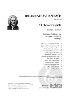 13 ausgewählte Choralvorspiele von Johann Sebastian Bach 