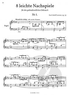 24 leichte Stücke von Lorenz, Karl Adolf 