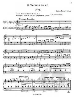 40 leichte Versette und kleine Stücke von Guittard, Lucien Marie 