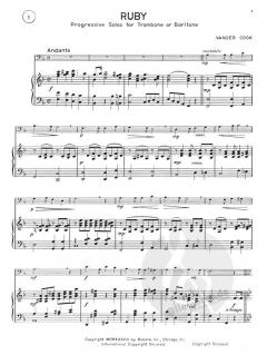 Ruby - Trombone Gems No.1 von Hale A. Vandercook 