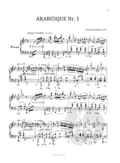 Arabesque für Klavier op.61 von Cecile Chaminade im Alle Noten Shop kaufen