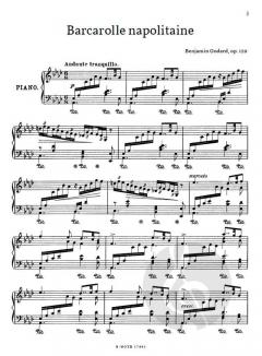 Barcarolle napolitaine für Klavier op.129 von Benjamin Godard im Alle Noten Shop kaufen