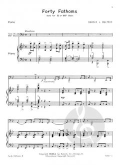40 Fathoms von Harold Walters 