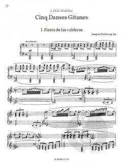Danses Gitanes für Klavier op.55 / 84 von Joaquin Turina im Alle Noten Shop kaufen