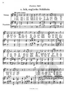 Deutsche Volkslieder WoO 33 Vol.1 von Johannes Brahms 