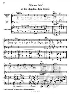 Deutsche Volkslieder WoO 33 Vol.2 von Johannes Brahms 