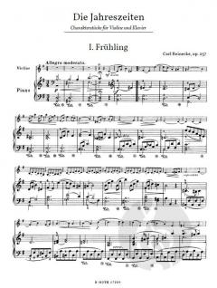 Die Jahreszeiten von Carl Reinecke 