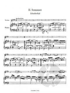 Die Jahreszeiten von Carl Reinecke 