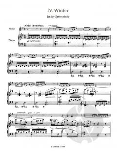 Die Jahreszeiten von Carl Reinecke 