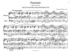 Drei Choralfantasien für Orgel von Heinrich Wettstein im Alle Noten Shop kaufen