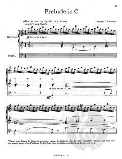 Drei kurze Präludien, Prelude in C und Scherzo von Bairstow, Edward Cuthbert 