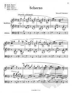 Drei kurze Präludien, Prelude in C und Scherzo von Bairstow, Edward Cuthbert 