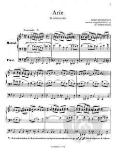 Drei Stücke aus dem Magnificat BWV 243 von Johann Sebastian Bach 