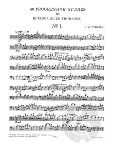 40 Progressive Studies von H. W. Tyrell 