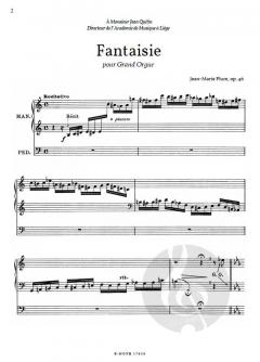 Fantaisie pour Grand Orgue op.46 von Jean-Marie Plum 