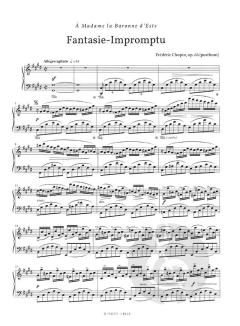 Fantaisie-Impromptu cis-Moll für Klavier op.66 von Frédéric Chopin im Alle Noten Shop kaufen