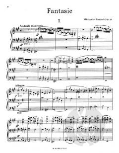 Fantasie für Orgel op.30 von Surzynski, Mieczyslaw im Alle Noten Shop kaufen