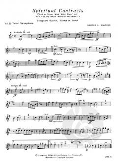 Spiritual Contrasts von Harold Walters 