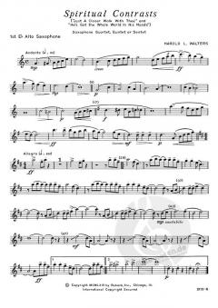 Spiritual Contrasts von Harold Walters 