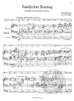 Feierlicher Einzug von Richard Strauss 