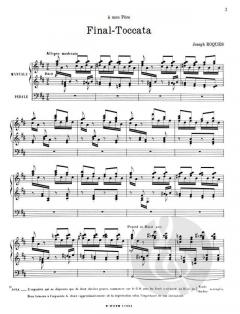 Final-Toccata pour Grand Orgue von Roques, Joseph 